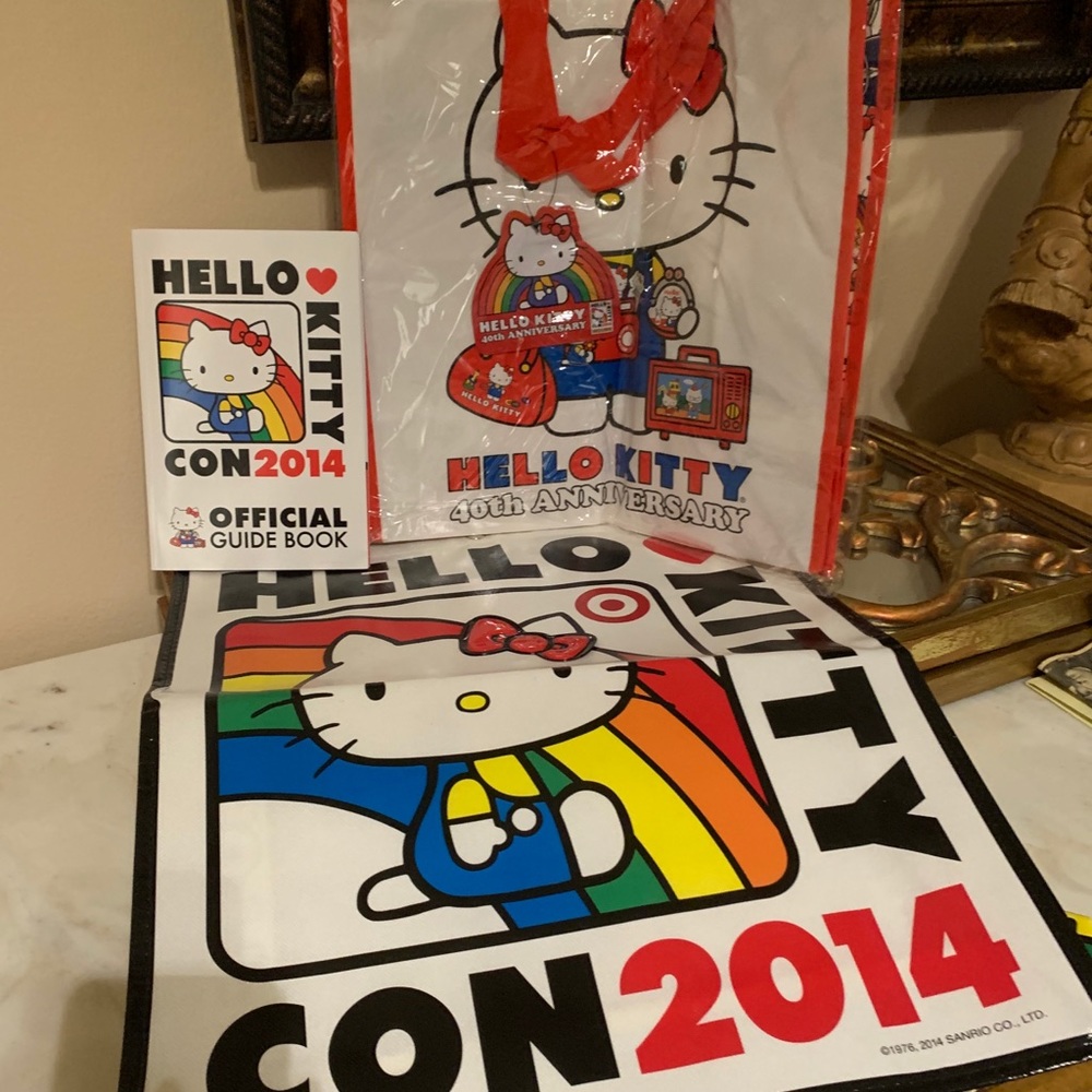 Hello kitty con. 2014 Reusable back
